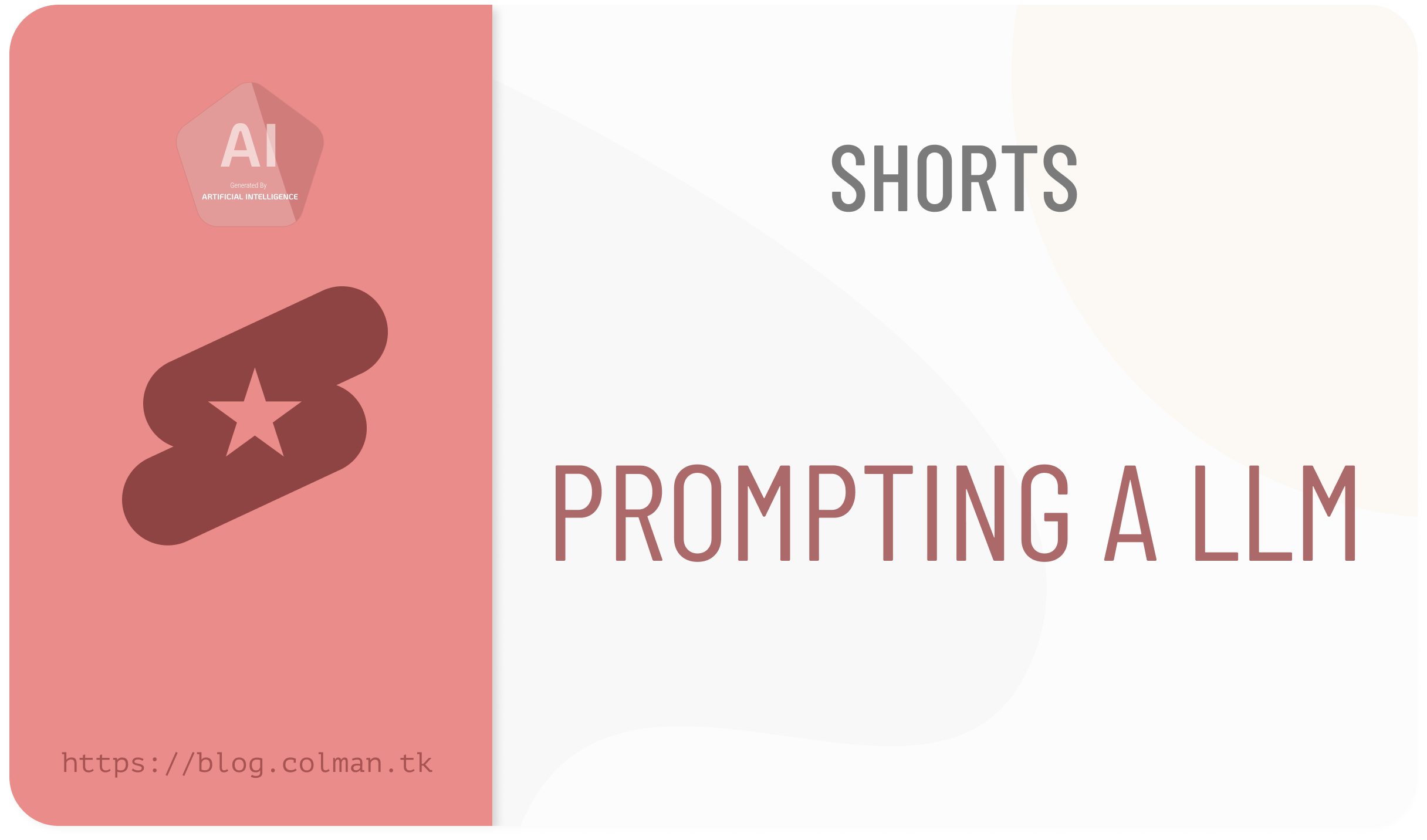 Prompting A Large Language Model (LLM) | Cover Image